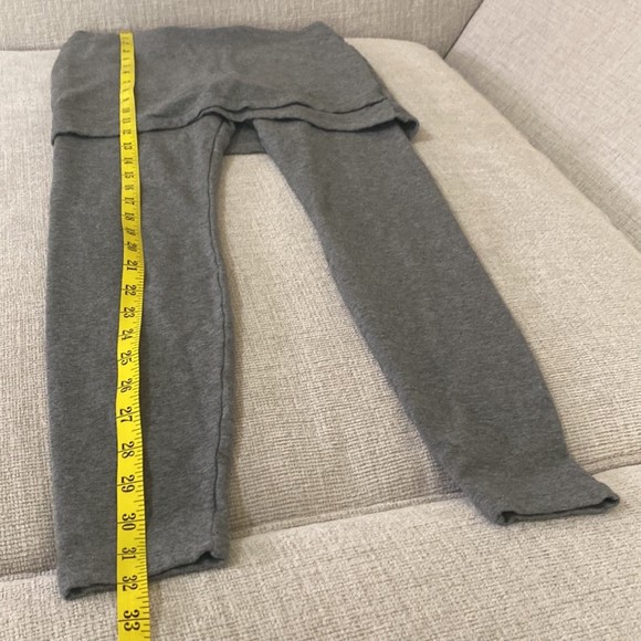 Cabi M'Leggings Charcoal Gray Skinny Skirted Asymmetrical Overlay #5318 XS - Picture 6 of 7